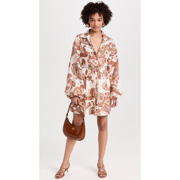 NWT Tory Burch Robinson Spazzolato Crescent Bag - Rare Dark Sienna - Convertible - Picture 5 of 11